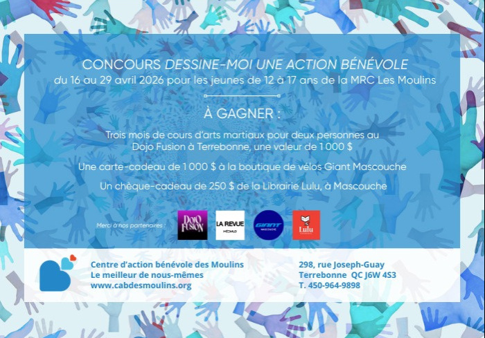 &Ccedil;a y est : le concours Dessine-moi une action  b&eacute;n&eacute;vole est lanc&eacute; !